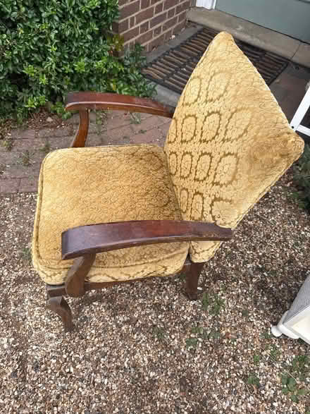 Photo of free Chair and matching footstool (Harpenden AL5) #1
