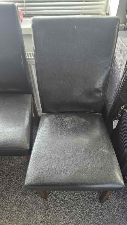 Photo of free 4 dining chairs (Brockley whins) #4