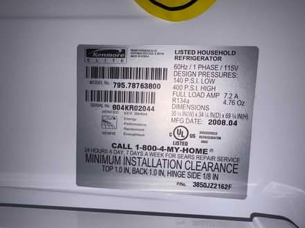 Photo of free Refrigerator (Ashburn) #3