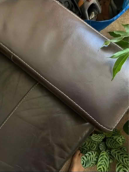 Photo of free Two seater leather sofa (EH16, Prestonfield) #3
