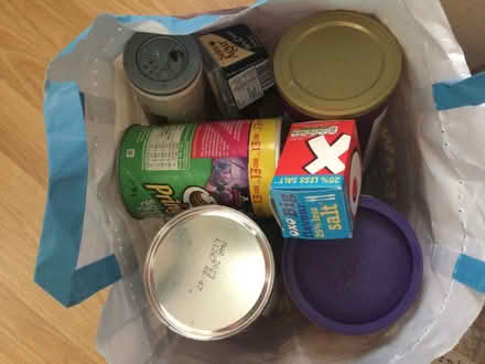 Photo of free Bag of empty packets etc. suitable for playing shop (GU14) #1