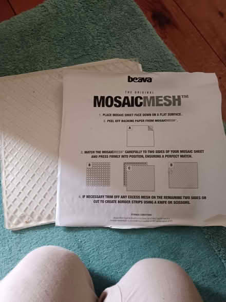 Photo of free 2 mosaic mesh sheets (The Rock TF3) #1