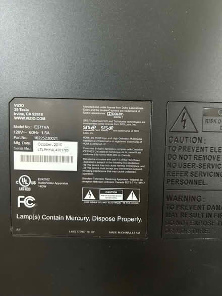 Photo of free Flat screen, 39” diagonal (North Aurora) #2