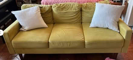 Photo of free Mustard Yellow Couch (Glover Park) #1