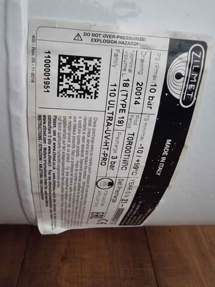 Photo of free Thing for hot water tank? (Farington PR25) #2