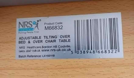 Photo of free Fully adjustable and tilting over bed and chair table (Hangleton BN3) #2