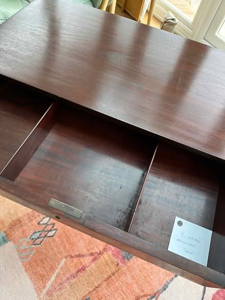 Photo of free Mahogany side table (Horsham North RH12) #4