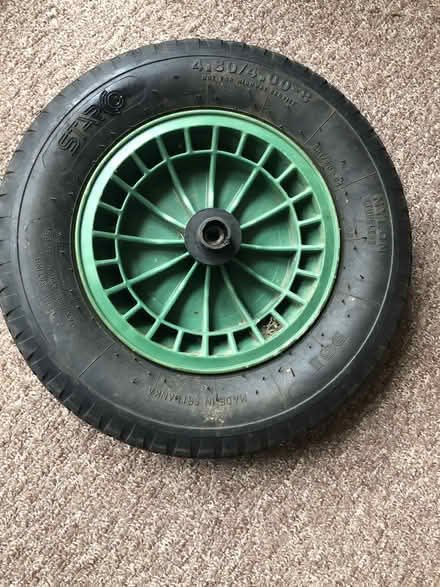 Photo of free Wheelbarrow wheel (IP1) #1