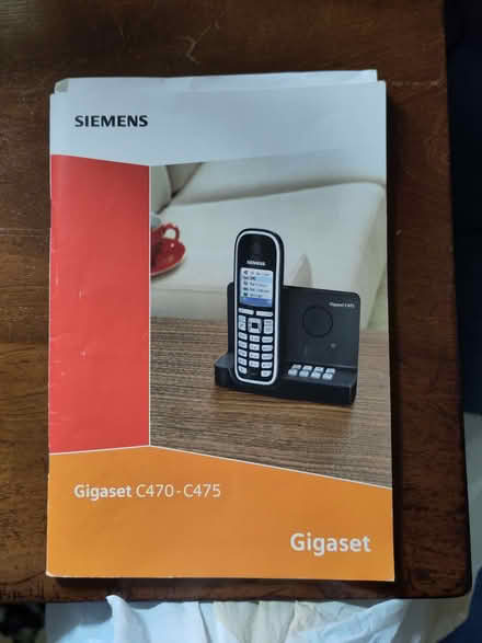 Photo of free Siemens dual handset for landline phone (Caversham Heights RG4) #2