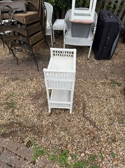 Photo of free Rattan bedside cabinet (Harpenden AL5) #1