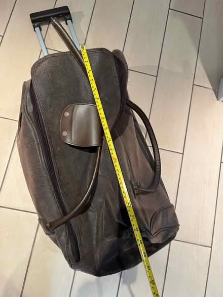 Photo of free Brown Wheelie Bag (1 Broken handle) (N6 Highgate High Street) #1