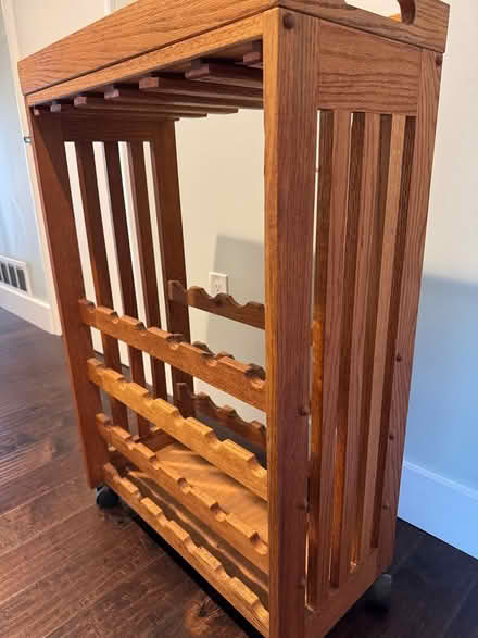 Photo of free Wooden wine rack (Wilmington, DE) #2