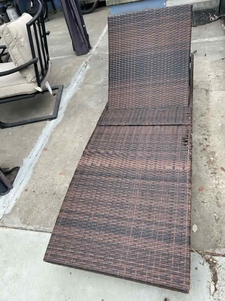 Photo of free Outdoor Chaise Lounge (San Leandro) #1