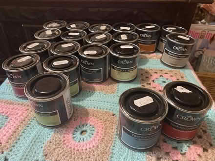 Photo of free Small paint tins 125 mm (Chippenham SN14) #1