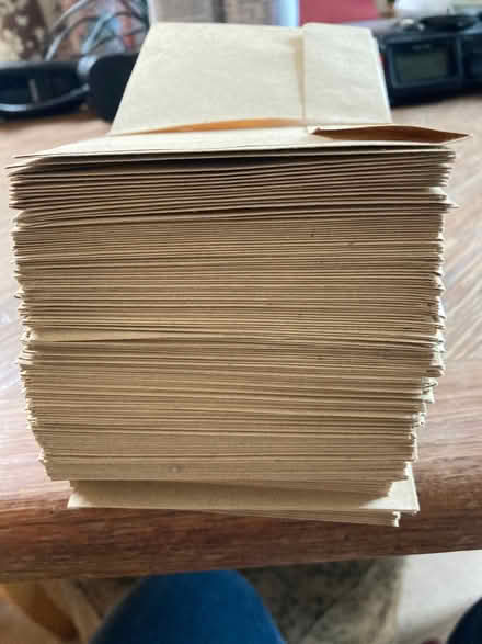 Photo of free 200 odd small plain brown envelopes (Blackford EH9) #2