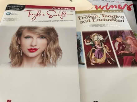 Photo of free Piano/Clarinet lesson books (Pleasanton Stoneridge) #2