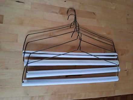 Photo of free Large wire hangers with cardboard covers (Northcourt OX14) #1