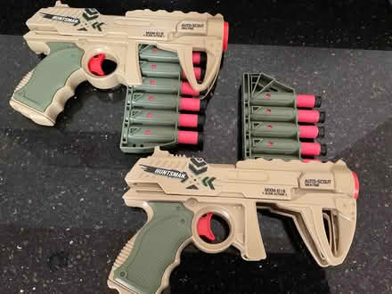 Photo of free Childrenâs -2 small Nerf style guns (Waverton CH3) #1