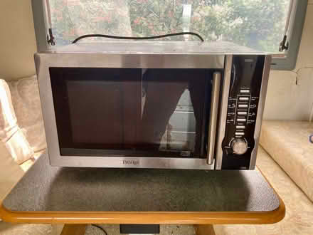 Photo of free Silver Microwave Oven (Grosmont, Monmouthshire) #1