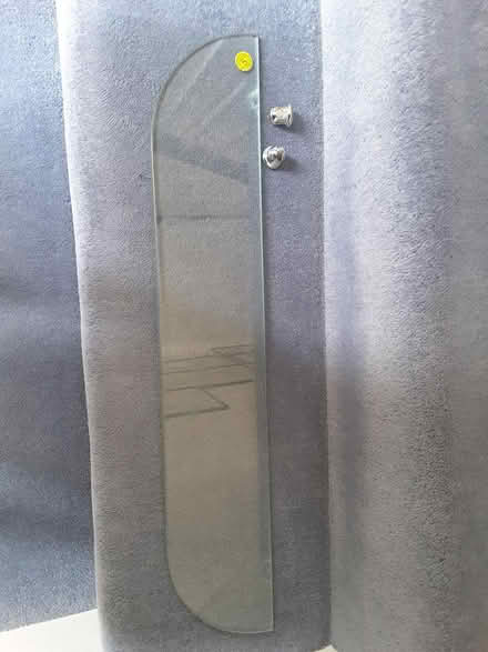 Photo of free Glass shelf and fixings (HP13 near railway station) #1