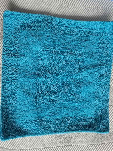 Photo of free Blue shower mat square (Southbourne) #1