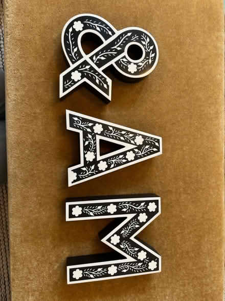 Photo of free Decorative floral letters (Ham, Richmond, TW10) #1