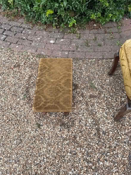 Photo of free Chair and matching footstool (Harpenden AL5) #2