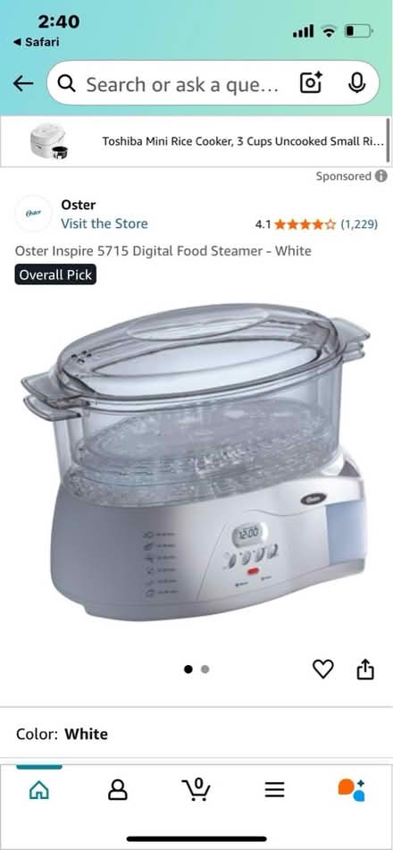 Photo of free Brand new Oster Steamer (West Berkeley) #2