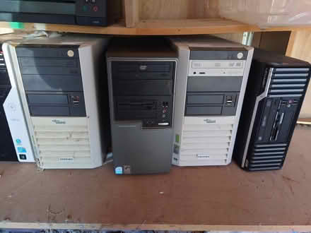 Photo of free Old computer towers and accessories (Coleham SY2) #1