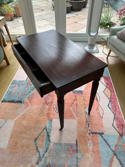 Photo of free Mahogany side table (Horsham North RH12) #1