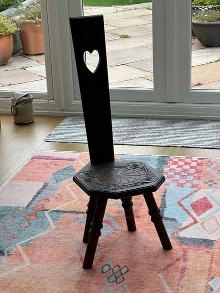 Photo of free Spinning stool (wooden) (Horsham North RH12) #1