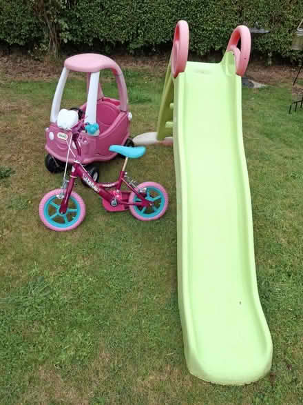 Photo of free Slide, car and bike (Hoylake CH47) #4