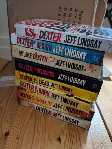 Photo of free Entire set of Dexter thriller books (Hornby LA2) #1