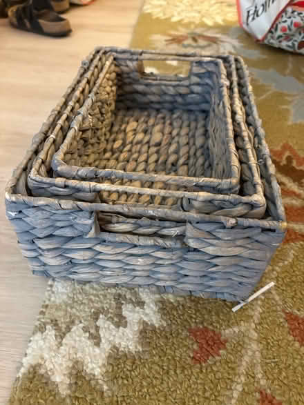 Photo of free 3 woven baskets (Alexandria) #3