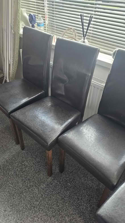Photo of free 4 dining chairs (Brockley whins) #2