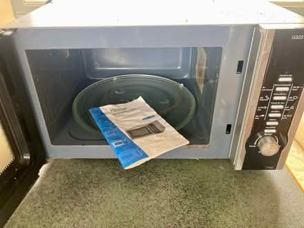 Photo of free Silver Microwave Oven (Grosmont, Monmouthshire) #2