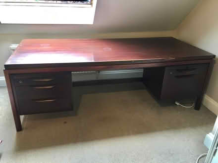 Photo of free Large desk (Horn's Mill SG13) #1