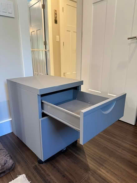 Photo of free Metal filing cabinet (North Amherst) #3