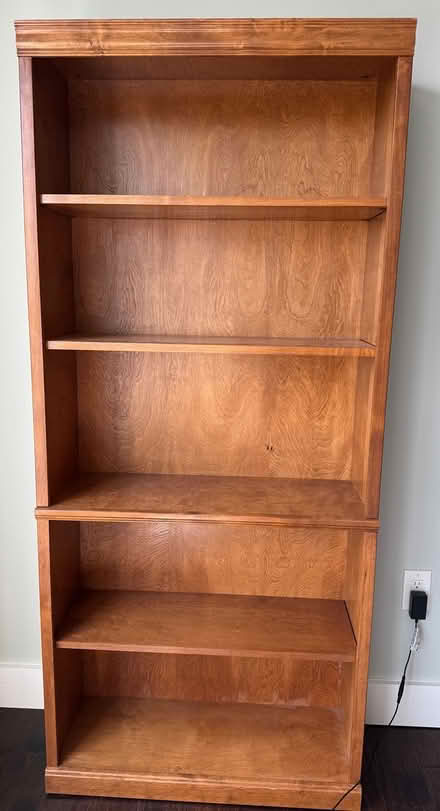 Photo of free Wooden bookshelf (Wilmington, DE) #1
