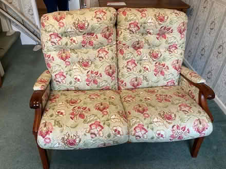 Photo of free 2 seater settee (Chapel-en-le-Frith SK23) #1