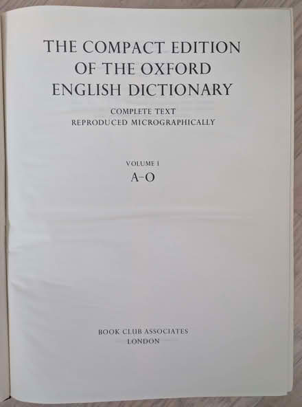 Photo of free Vintage Dictionary (Hook RG27) #2