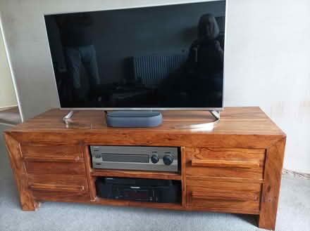Photo of free Solid Indian Wood TV/Media Unit (Darley Abbey, Derby DE22) #2