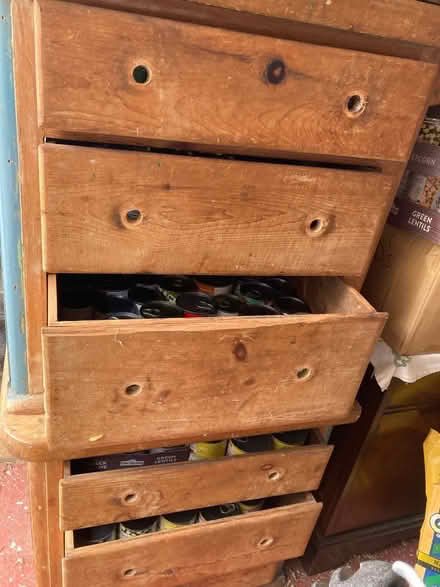 Photo of free 3 drawer solid wood unit x2 (Quernmore LA2) #2