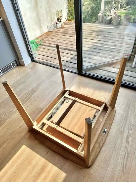 Photo of free Expanding wood and veneer table (Surrenden BN1) #3