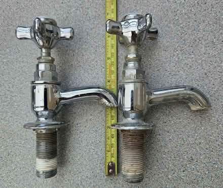 Photo of free Pair of basin taps (Clevedon BS21) #1