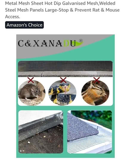 Photo of free Rodent Proofing Wire Mesh,Rat Metal Mesh Sheet (Dog Kennel SE15) #3