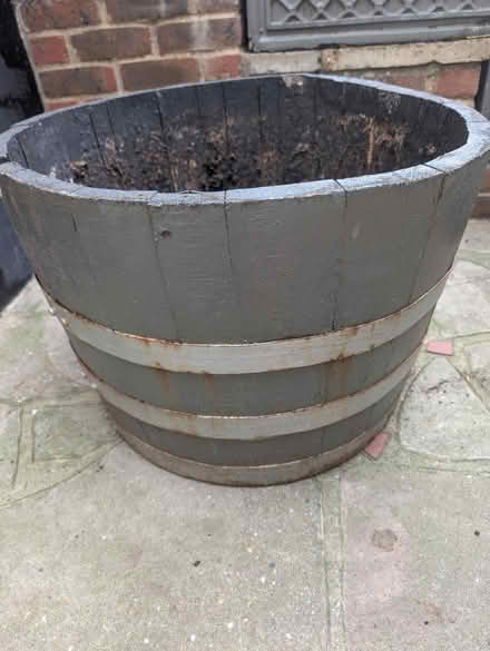 Photo of free Whisky Barrel Planter (Orpington BR5) #1