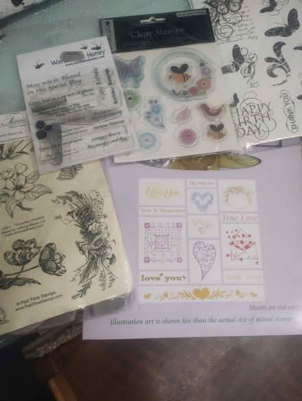 Photo of free Crafting stamps (Westbrook WA5) #1