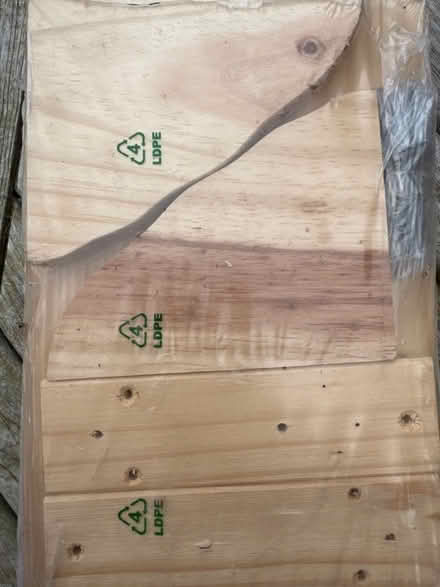 Photo of free New 200mm straight shelf & fixings (Gleneagles area, Wboro NN8) #4