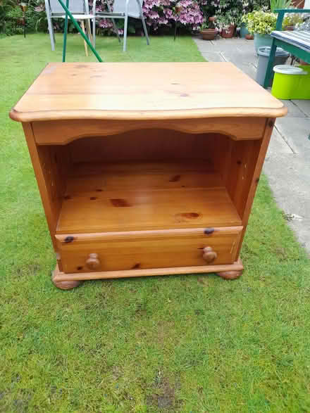 Photo of free Old TV/Record Player cupboard with one draw & one spin mop & (Cleveleys FY5) #4